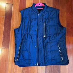 Mens Navy Banana Republic Vest